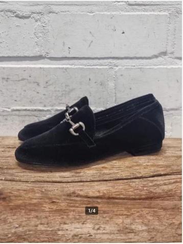 Frida - Prachtige velvet loafers maat 36 - Nieuw €170
