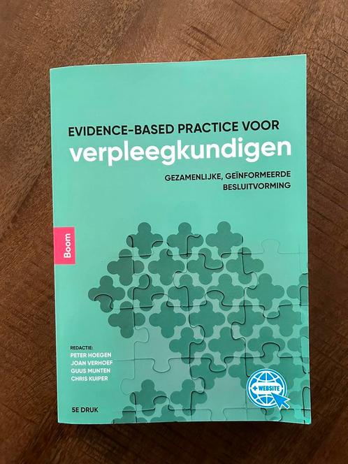 Joan Verhoef - Evidence-based practice voor verpleegkundigen, Boeken, Schoolboeken, Nederlands, Ophalen of Verzenden