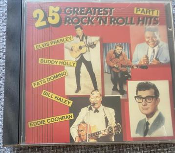 CD 25 Greatest Rock 'n Rolls Hits Part 1