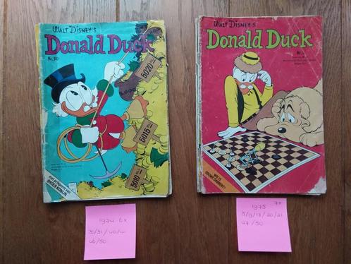 Donald Duck jaargang 1974 (6x) en 1975 (7x), Boeken, Stripboeken, Gelezen, Ophalen of Verzenden