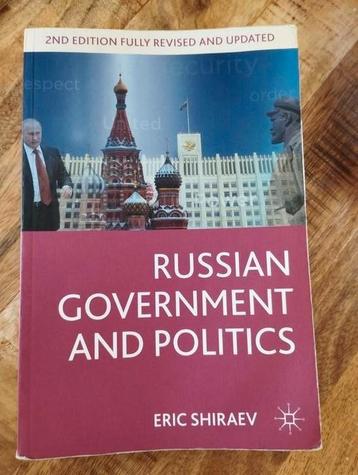 Eric Shiraev - Russian Government and Politics