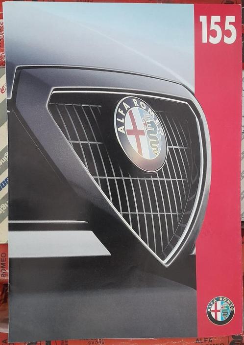 Diverse brochures Alfa 155, Boeken, Auto's | Folders en Tijdschriften, Gelezen, Alfa Romeo, Ophalen of Verzenden