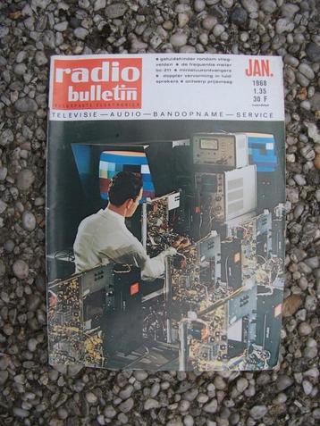 radio bulletin en radio electronica oude tijdschriften 