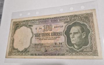 Turkije 100 lira 1967