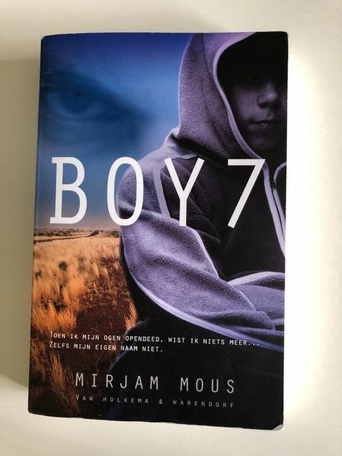 Boy 7 door Mirjam Mous, Boeken, Kinderboeken | Jeugd | 13 jaar en ouder, Zo goed als nieuw, Ophalen