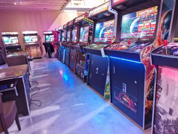 32" arcades met 4500 GAMES SLIM CASE 'MORTAL KOMBAT' +LED