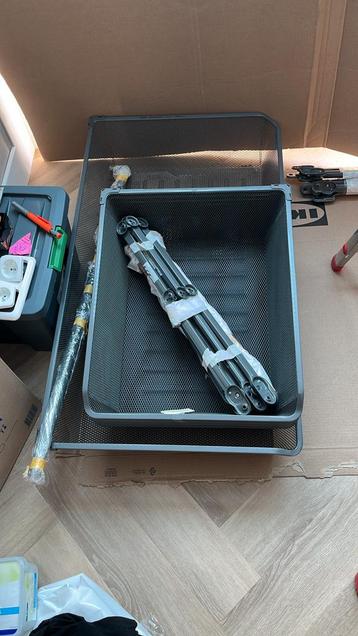 7 Ikea PAX manden met rails - 50 cm breed - afbeelding 2 7 Ikea PAX manden met rails - 50 cm breed - afbeelding 2