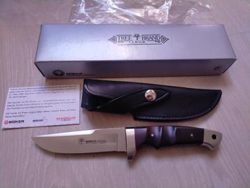 Boker vollintegral micarta jachtmes bushcraft mes Solingen 