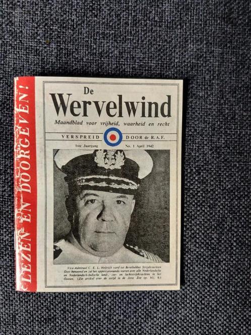 De Wervelwind 1e jaargang 1 april 1942, Boeken, Oorlog en Militair, Zo goed als nieuw, Tweede Wereldoorlog, Ophalen of Verzenden