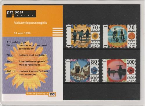 Postzegelmapje nr. 153 Vakantiepostzegels, Postzegels en Munten, Postzegels | Nederland, Postfris, Na 1940, Ophalen of Verzenden