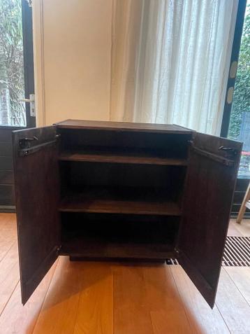 Ivar IKEA-kast grenen, 80x50x83 cm, donkerbruin geverfd - afbeelding 3 Ivar IKEA-kast grenen, 80x50x83 cm, donkerbruin geverfd - afbeelding 3