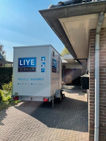 Mobiele douchewagen te huur 