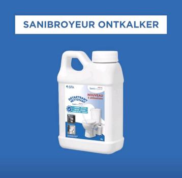 SFA Sanibroyeur ontkalker 5 liter (Nieuwe samenstelling)