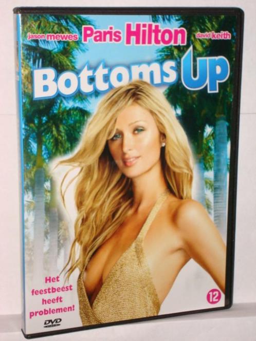 DVD - Bottoms Up met Jason Mewes, David Keith, Paris Hilton, Cd's en Dvd's, Dvd's | Komedie, Zo goed als nieuw, Romantische komedie