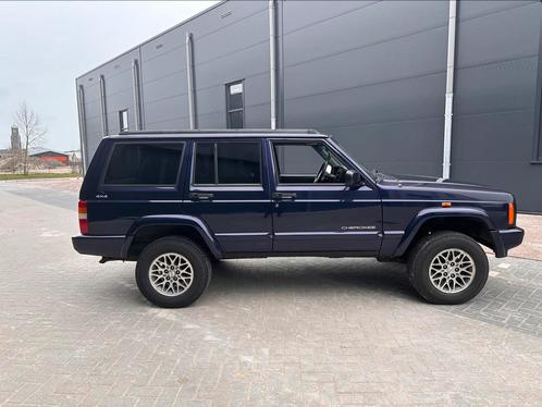 Jeep Cherokee XJ 4 ltr 6 cilinder 4WD 1998 Blauw, Auto's, Jeep, Particulier, Cherokee, Airconditioning, Centrale vergrendeling