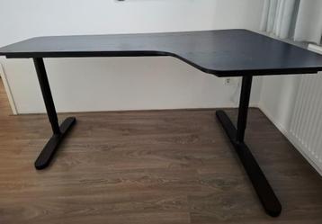 Ikea Bekant hoekbureau zwart €105,- - afbeelding 2 Ikea Bekant hoekbureau zwart €105,- - afbeelding 2