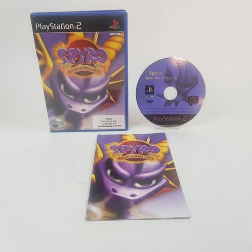 Spyro Enter The Dragonfly (PS2) || Compleet || Nu €11.99!, Spelcomputers en Games, Games | Sony PlayStation 2, Gebruikt, 1 speler