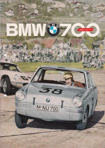 BMW 700 Sport autofolder uit 1963