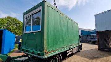 20ft kantoorunit / schaft bouwkeet / woonunit / container 