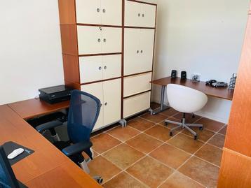 Bureau en / of hoekbureau Ikea Effektiv zgan - afbeelding 6 Bureau en / of hoekbureau Ikea Effektiv zgan - afbeelding 6