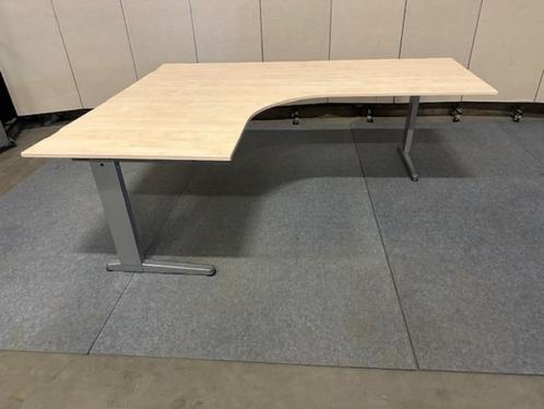 Verstelbaar hoekbureau links  200x80/160xH64-84 cm, 8 stuks, Huis en Inrichting, Bureaus, Gebruikt, Bureau, In hoogte verstelbaar