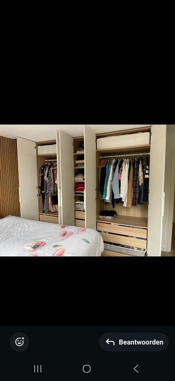 5x Ikea Pax deuren hoogglans wit 50x229 cm - afbeelding 2 5x Ikea Pax deuren hoogglans wit 50x229 cm - afbeelding 2