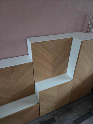 Ikea 6 Besta kasten met Hedeviken deuren - afbeelding 2 Ikea 6 Besta kasten met Hedeviken deuren - afbeelding 2