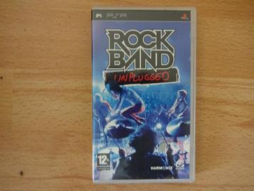PSP Rock Band Unplugged , Sony PlayStation Portable Game