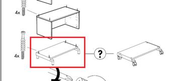 Ikea Effektiv onderstel - afbeelding 3 Ikea Effektiv onderstel - afbeelding 3