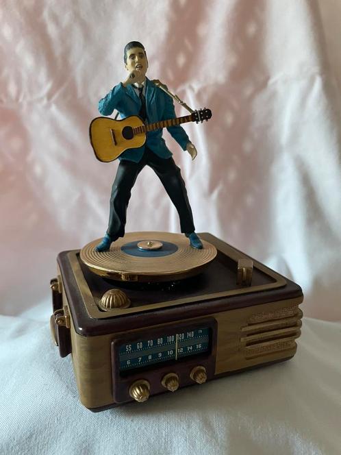 Elvis Presley muziek doosje, Verzamelen, Muziek, Artiesten en Beroemdheden, Zo goed als nieuw, Pop, Beeldje of Miniatuur, Ophalen of Verzenden