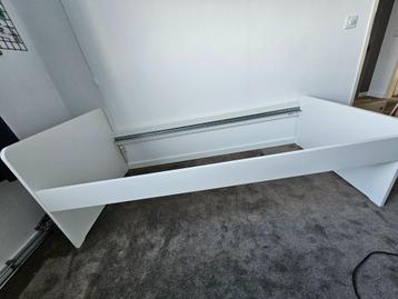 1 persoons bed 90x200 Ikea Askvoll wit - afbeelding 4 1 persoons bed 90x200 Ikea Askvoll wit - afbeelding 4