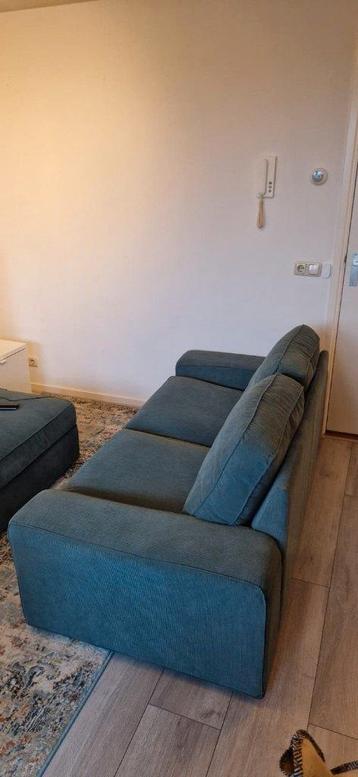 IKEA KIVIK 2-zitsbank – Kelinge grijs/turkoois (ribbelstof) - afbeelding 3 IKEA KIVIK 2-zitsbank – Kelinge grijs/turkoois (ribbelstof) - afbeelding 3