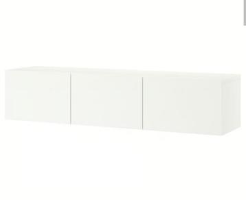Tv meubel ikea besta wit zwevend - afbeelding 3 Tv meubel ikea besta wit zwevend - afbeelding 3