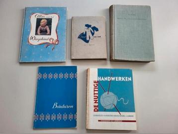 Retro vintage handwerk boeken