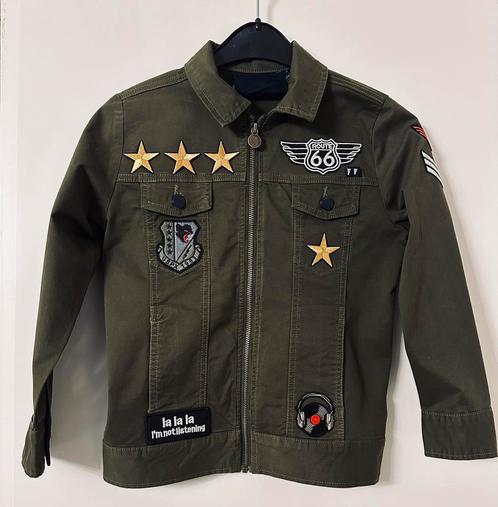 Customized zelfgemaakte militaire kinder jas, Kinderen en Baby's, Kinderkleding | Maat 140, Nieuw, Jongen of Meisje, Jas, Ophalen