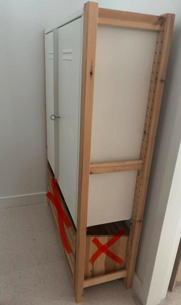 Ikea Ivar kast exclusief houten rolbak - afbeelding 3 Ikea Ivar kast exclusief houten rolbak - afbeelding 3