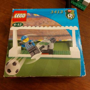 Lego 3413 voetbal keeper met doel