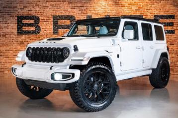 Nieuw | Custom built BRUTE Jeep | Ibiza White - Light blue d