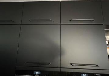 38 stuks Mat Zwarte Keukenfrontjes voor Ikea Metod - afbeelding 2 38 stuks Mat Zwarte Keukenfrontjes voor Ikea Metod - afbeelding 2