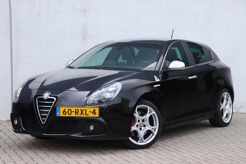 Alfa Romeo Giulietta 1.750 TBI 2011 Zwart, Auto's, Alfa Romeo, Particulier, Giulietta, ABS, Airbags, Airconditioning, Bochtverlichting