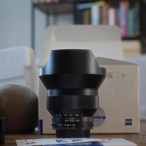 Zeiss 15mm 2.8 ZF.2 Classic, Audio, Tv en Foto, Fotografie | Lenzen en Objectieven, Zo goed als nieuw, Groothoeklens, Ophalen