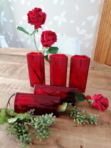 5 delige vintage Vaas bij Lebber Per Ivar Ledang Puntgaaf - afbeelding 3 5 delige vintage Vaas bij Lebber Per Ivar Ledang Puntgaaf - afbeelding 3