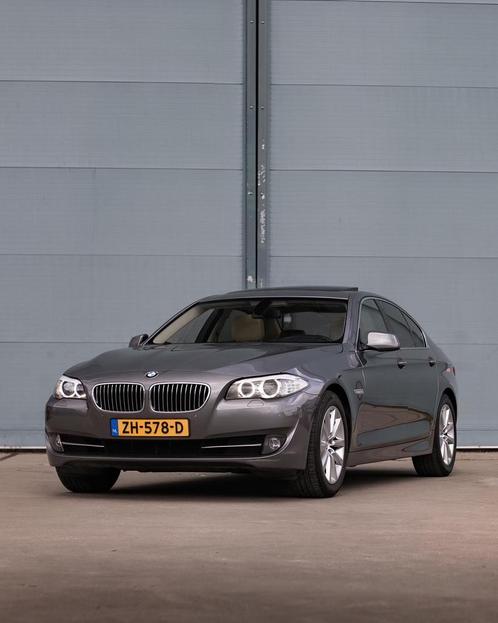 BMW F10 5-Serie 3.0 I 523 2010 Grijs, Auto's, BMW, Particulier, 5-Serie, ABS, Adaptieve lichten, Adaptive Cruise Control, Airbags