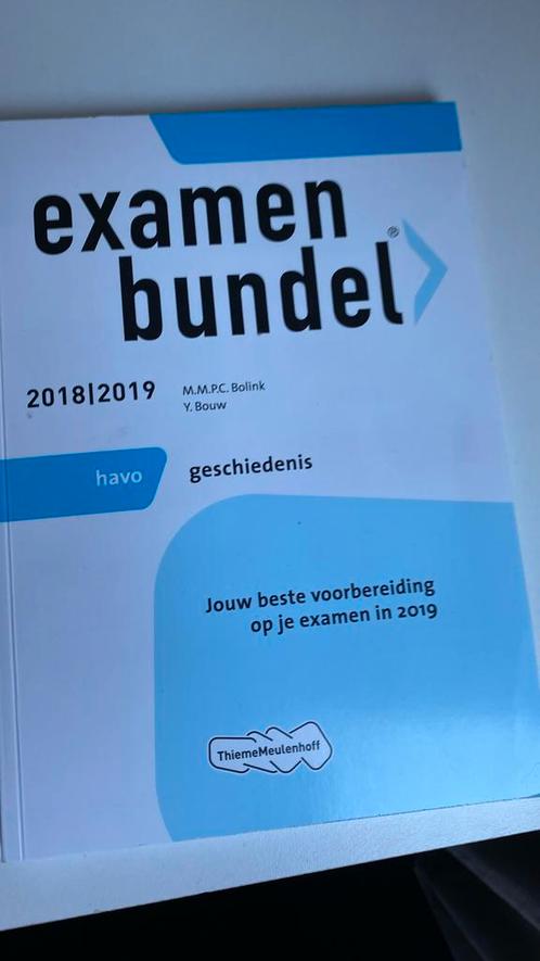 M.M.P.C. Bolink - havo Geschiedenis 2018/2019, Boeken, Schoolboeken, Zo goed als nieuw, Nederlands, Ophalen of Verzenden