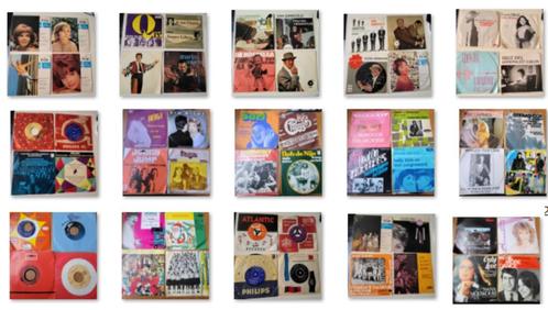 grammofoonplaten, LP, singles, vinyl, atlantic, q65, rogue,, Cd's en Dvd's, Vinyl | Verzamelalbums, Gebruikt, Overige formaten