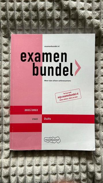 Examenbundel Duits vwo