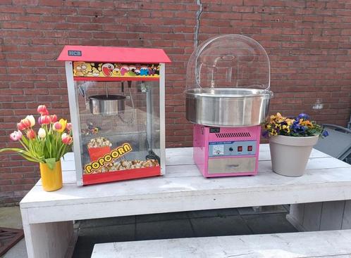 Popcorn en suikerspin machine te huur.., Hobby en Vrije tijd, Feestartikelen | Verhuur, Nieuw, Verjaardag, Ophalen of Verzenden