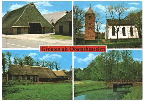 958464	Oosterhesselen	 	Nette oude kaart Onbeschreven, Verzamelen, Ansichtkaarten | Nederland, Ongelopen, Drenthe, Ophalen of Verzenden