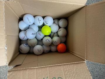 50 golfballen prima kwaliteit
