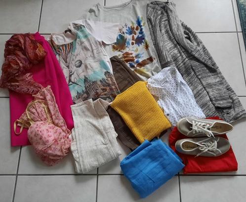 kledingpakket 13 items mt L-40 Escada, Yaya, Didi, Setterlad, Kleding | Dames, Dames-kledingpakketten, Zo goed als nieuw, Maat 38/40 (M)
